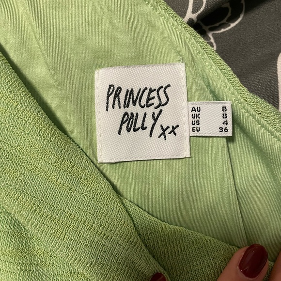 Princess Polly - Moda one shoulder top green - Picture 5 of 5